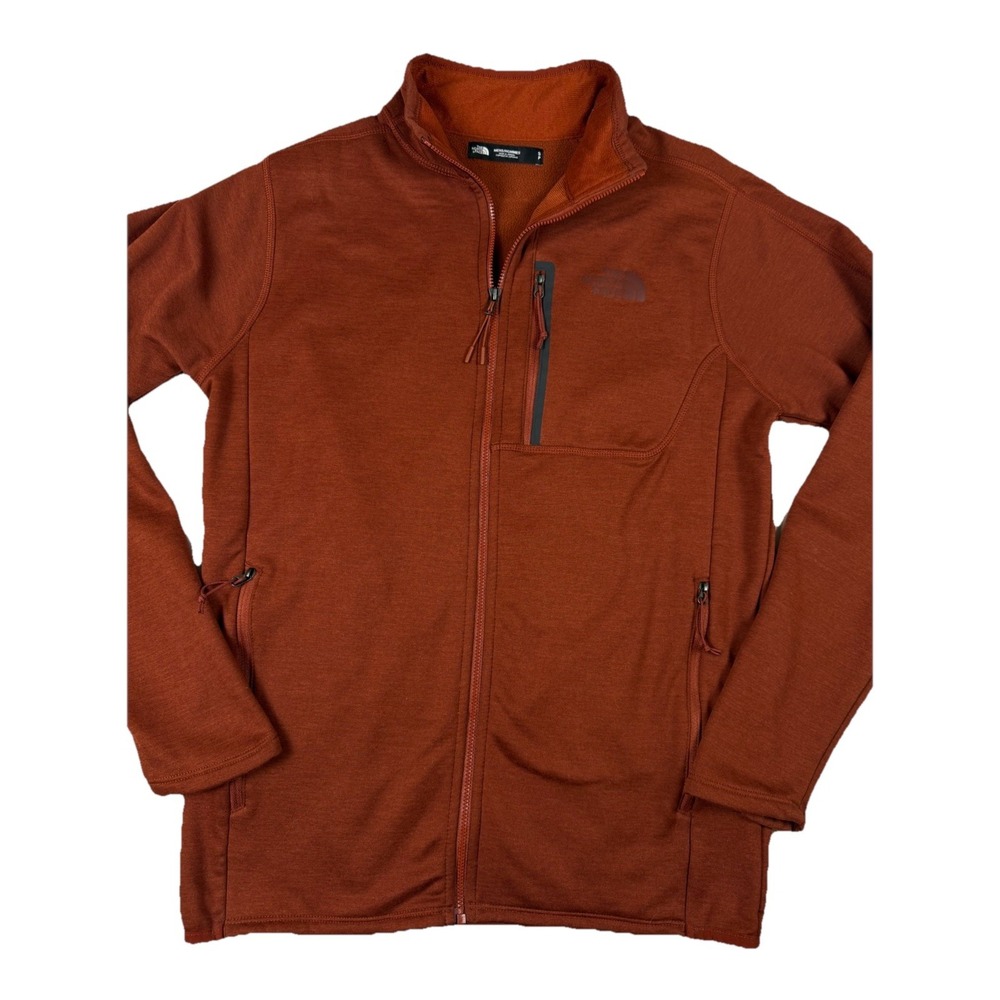 The North Face‎ Men Canyonlands Full Zip Fleece Jacket Brick House Red Heather S